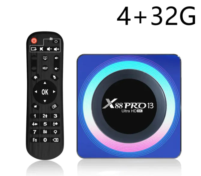 Android TV Box 8K Video streamer