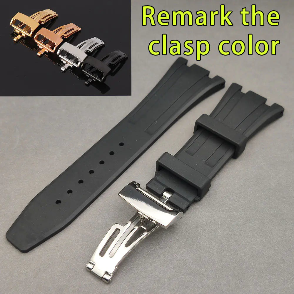 Silicone Armor Case for iWatch 7 with Steel Strap