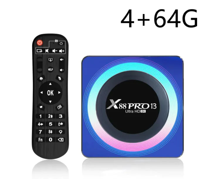 Android TV Box 8K Video streamer