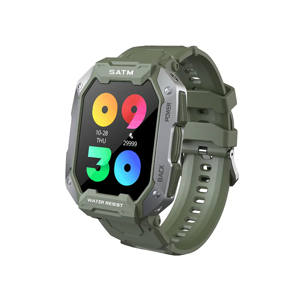 C20 Smart Watch with Bluetooth, Heart Rate, and Alerts
