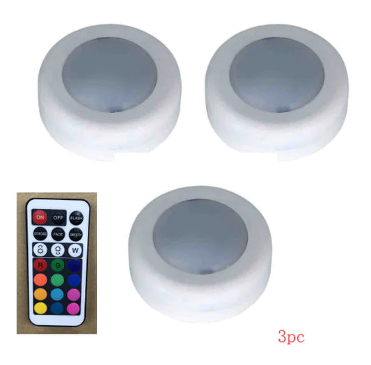 RGB LED Remote Control Night Light for Atmosphere