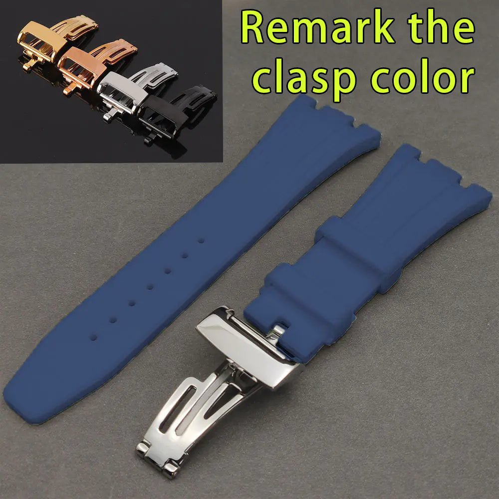 Silicone Armor Case for iWatch 7 with Steel Strap